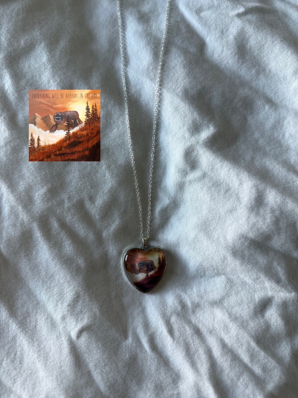 weezer everything will be alright in the end necklace